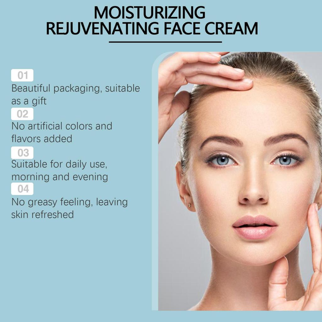 West&Month Facial Nourishing Moisturizing Cream, Gently Moisturizes and Repairs Dry Skin, Hydrates and Moisturizes, Suitable for the Face, 30g
