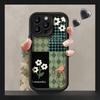 The Diamond-shaped Camellia Figure-shaped Lanyard Is Suitable for IPhone 16 Cases and 15/14PRO Silicone Anti-drop