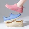 Elegant Women's Low-Top Waterproof Rain Boots - Non-Slip Rubber Shoes for Kitchen Work (Summer Collection)