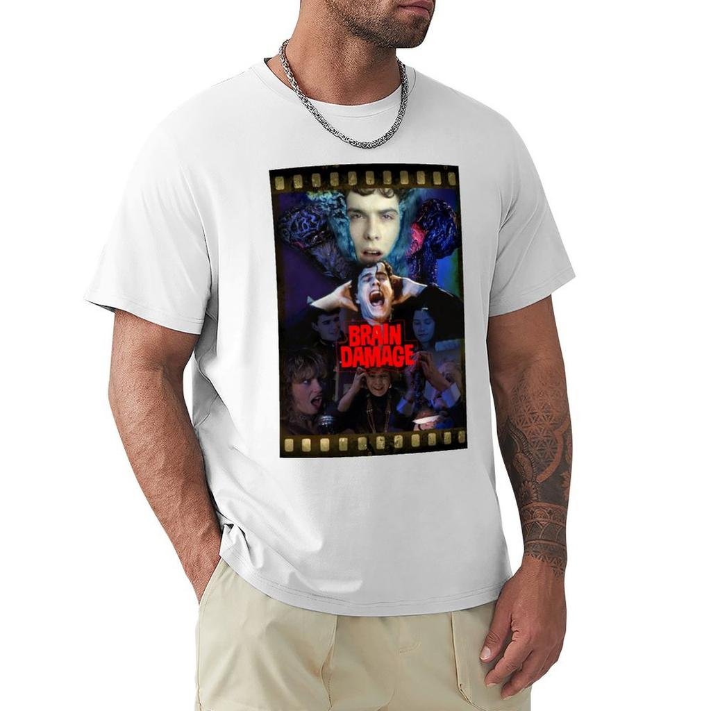 Brain Damage (1988) Tshirt Festival Short Sleeve Tshirt