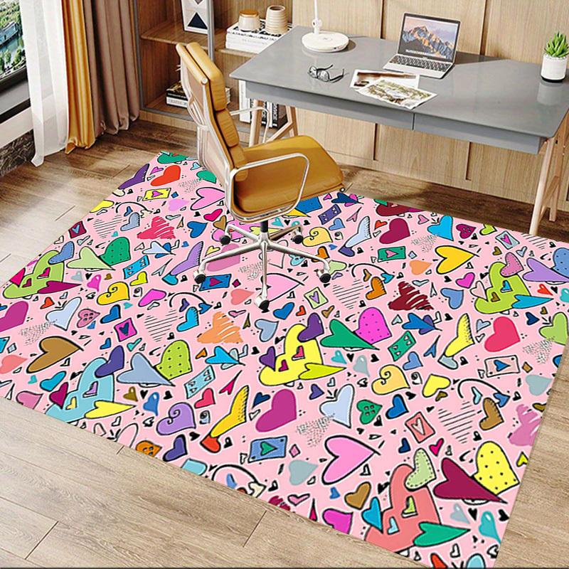 1PC Hearts Hearts Extra Large Non-Slip Floor carpet, Office, family, bedroom, Studio - Large Area RugJ0345