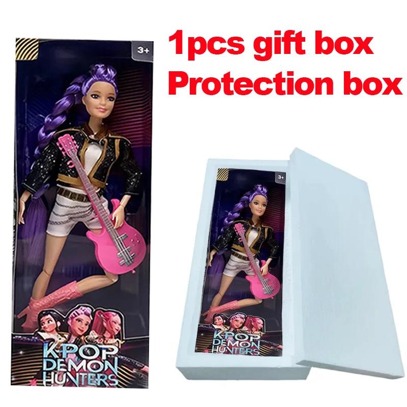 Bestseller K-Pop Dämonenjäger 30cm Vinylpuppe - Überraschungs-Geburtstagsgeschenk für Mädchen (Rumi/Mira/Zoe)