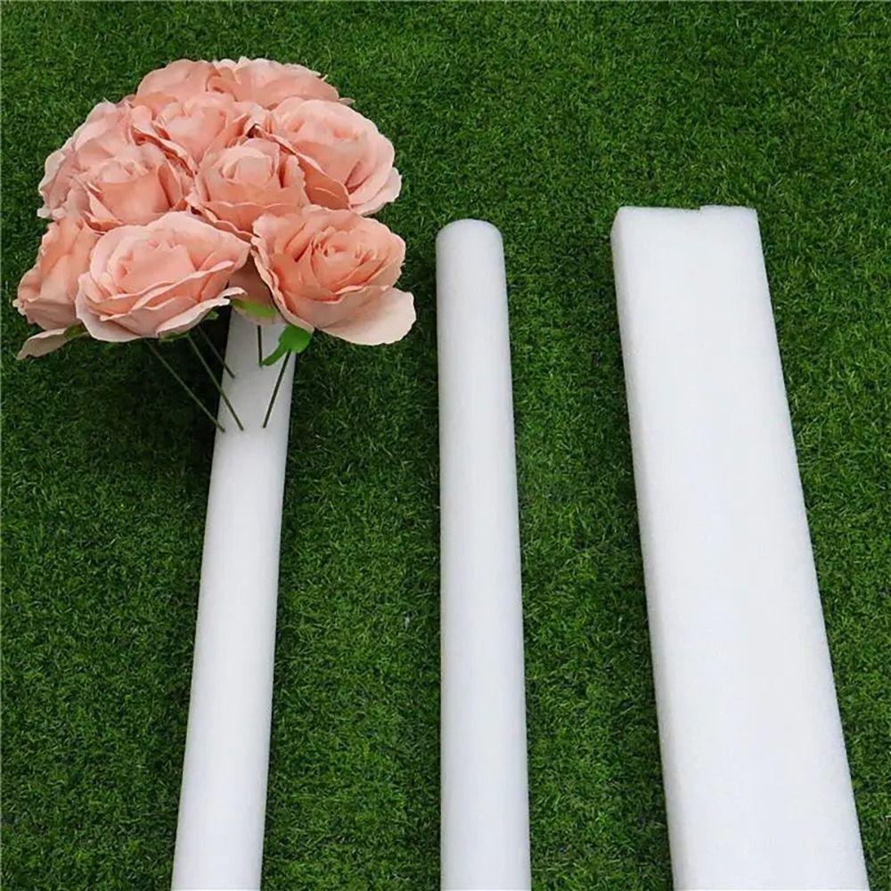 1 st Blombukettbas Skumremsa DIY Bröllopsevenemang Festrekvisita Bomullsremsa 40*5 cm Cylindrisk