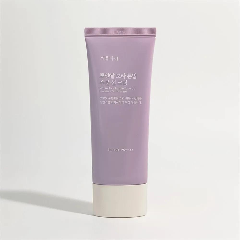 Shingmulnara Pure Rice Purple Tone-Up Moisturizing Sun Cream 100ml