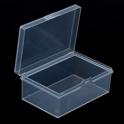 Plastic Box Rectangular Plastic Transparent With Lid Storage Box Collection