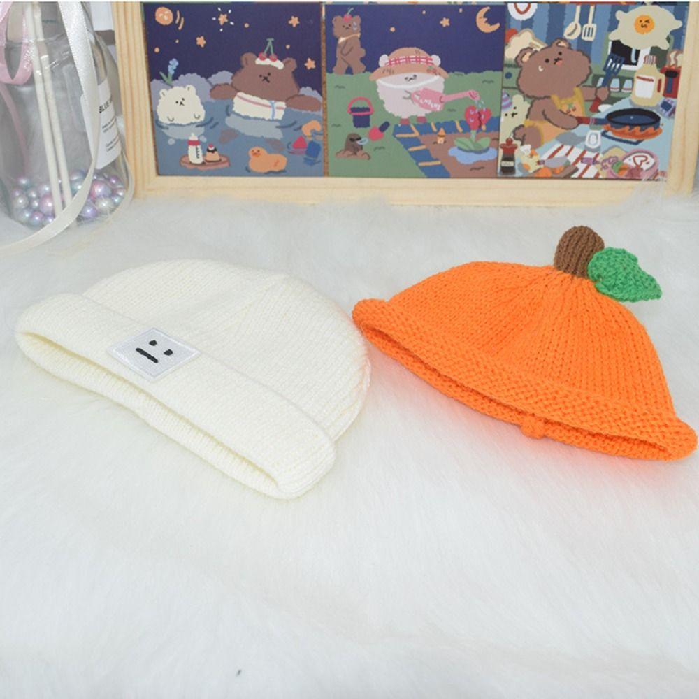 

Soft 20cm Cotton Doll Knitted Hat Miniature Doll Cap 20cm Doll Accessories Kids Gift