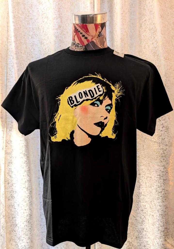 Officially Licensed Goodie Two Sleeves Blondie Poster Rock T-Shirt