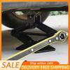 Universal Car Lug Wrench 360DegreeSwivel Tire Wheel Ratchet Wrench Repair Tool Easy Fix for Your Vehicles Wheels