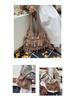 Ethnic Tassel Small Square Bag: Versatile, Large-Capacity Women's Shoulder Bag for Simple Vacation Style