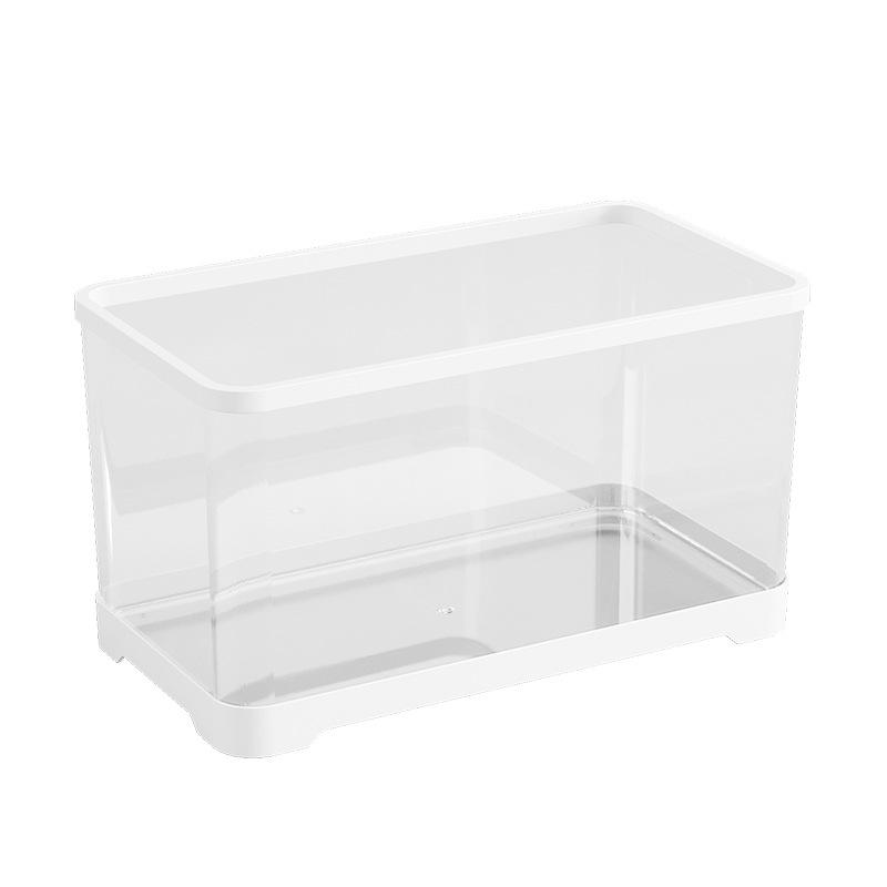 Heiß verkaufendes transparentes Schildkröten- und Goldfisch-Desktop-Aquarium mit Deckel - Haushalts-Wohnzimmer-Aquarium