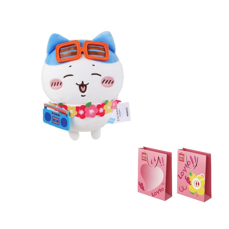 

MINISO Chiikawa Сезон Літо Ляльки-Вінки Плюшева Лялька Труби Висока Лялька Sweet Shopping Bag