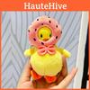 Plush Engaging Duck Hanging Ornament Keychain In Bright Colors For Bags Fashionable