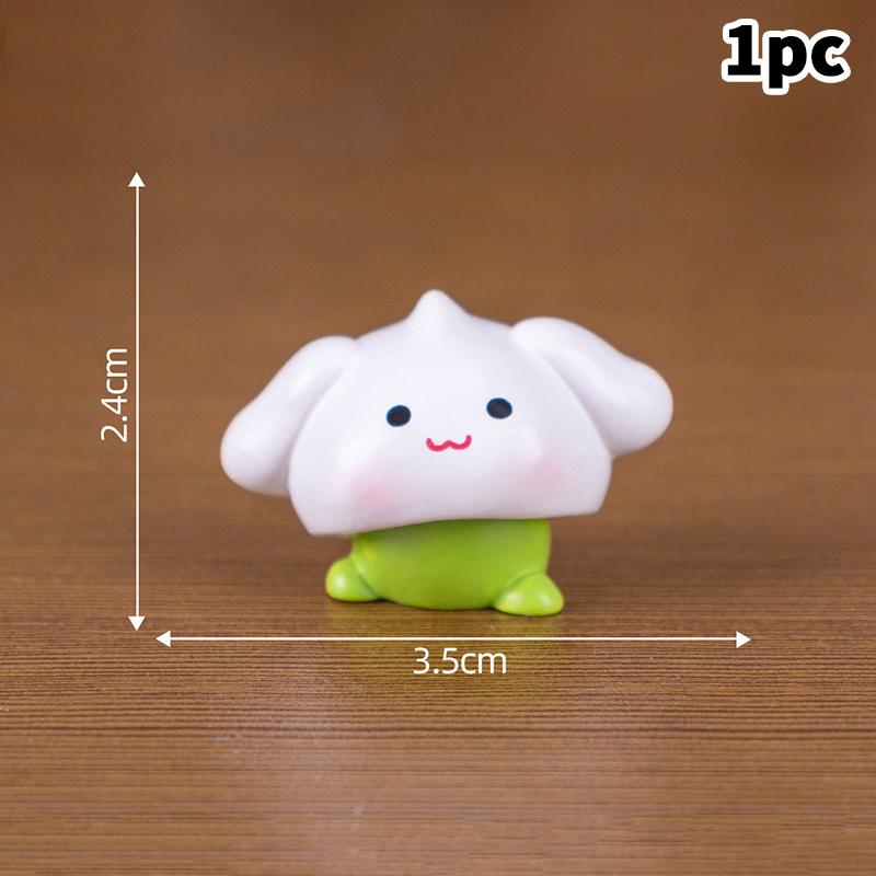 Cute Puppy Figurine Resin Diy Crafts Micro Landscape Desktop Small Ornaments Statue Decoration Mini Animal Statue