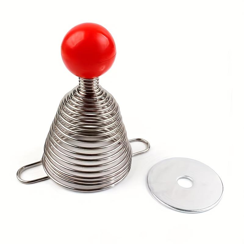 

Орехокол из нержавеющей стали с красной ручкой, Легкое очищение скорлупы для грецких орехов, миндаля и пекана, Идеальный подарок для любителей еды, Инструмент для колки орехов