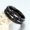 Wedding Rings Wedding Ring Gothic Steel 316L Size 28