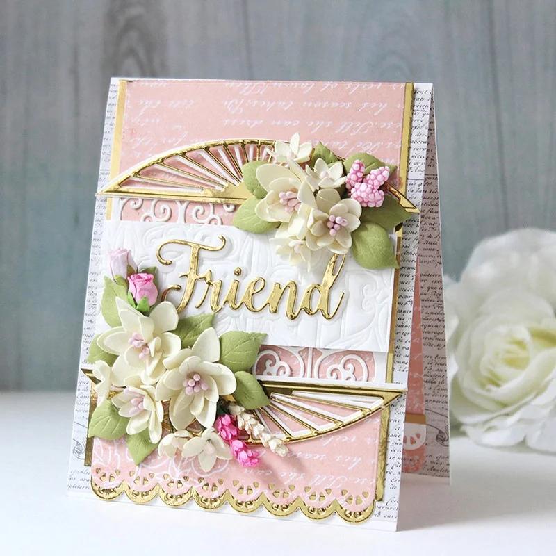 Pop-up Mechanism Card Metal Carbon Steel Knife Mold DIY Handmade Flower Cutting Knife Mold Template