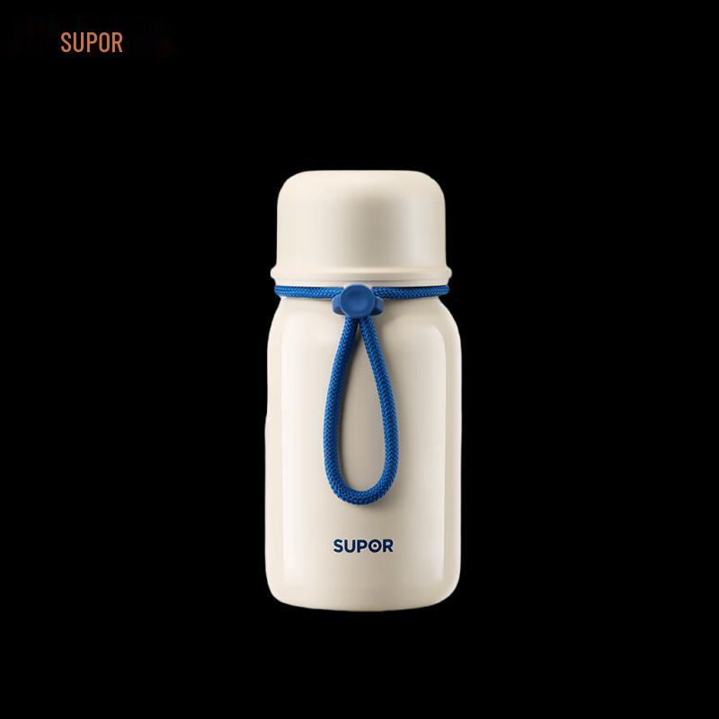 SUPOR 316L Stainless Steel Insulated Straw Water Bottle 700mL