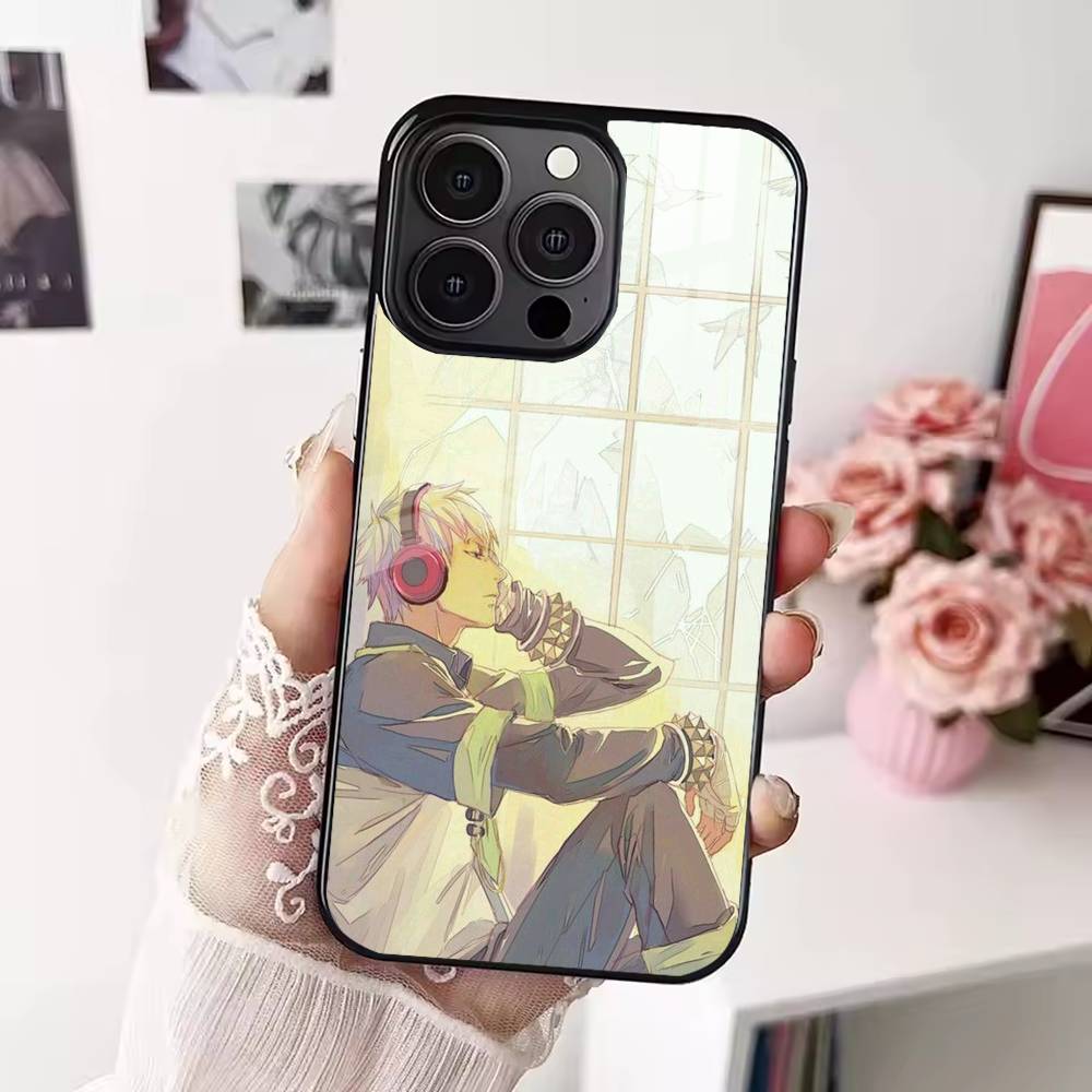 D-Dramatical Animer M-Murder Phone Case For iPhone 17 16 15 14 13 12  Pro Max Plus for Magsafe Mirror Wireless Magnetic Cover