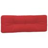 7 Piece Pallet Cushions Red Fabric