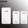 Battery-Free Waterproof Wireless Doorbell with Learning Code for Home Use
