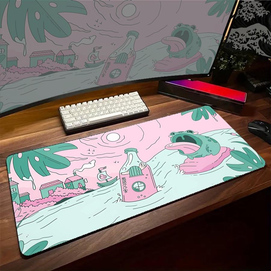 Gaming Accessories Cat Mouse Pad Large Cute Mousepad Gamer Mouse Mat Game Speed Keyboard Computer Desk Mat