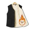 New autumn and winter fleece-lined vest for mothers, thickened and warm, suitable for wearing indoors or as an outer layer to protect against the