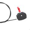 Lawnmower Throttle Cable Switch Control Handle and Chokes Lever Easy Installation Controls