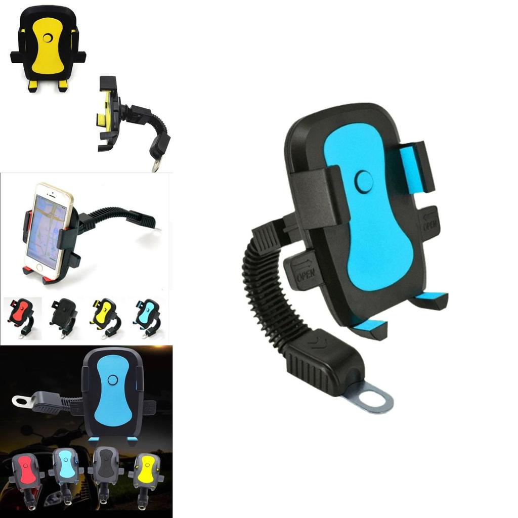 Universelle Fahrrad E-Scooter Motorrad Lenker Handyhalterung mit Sicherheitsband