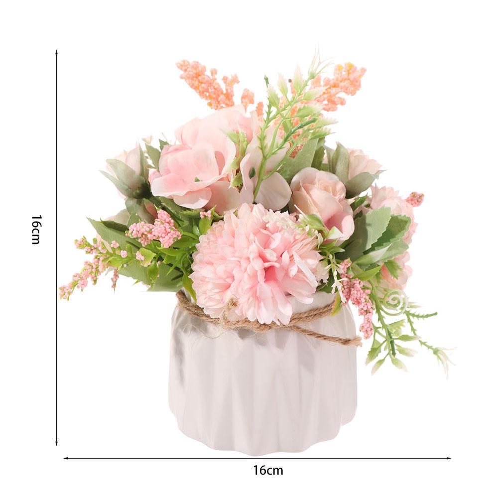 Rope Simulation Plant Bonsai Elegant False Rabbit Ears Plants Artificial Flower Bonsai  Home Garden