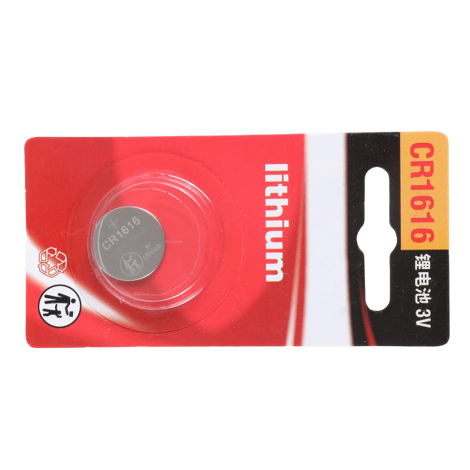 

CR1616 3V литиевая батарейка-таблетка для часов датчики температуры бутылки с водой пульты дистанционного управления игрушка