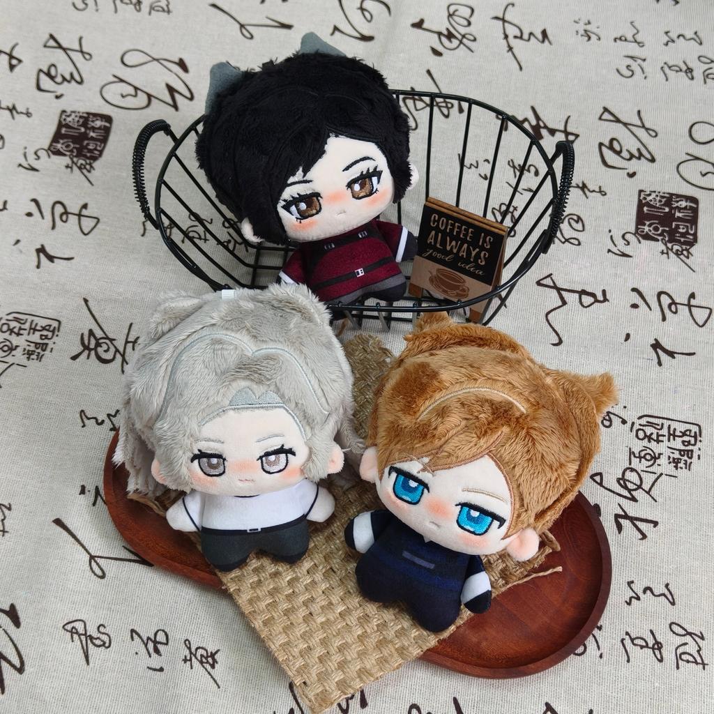 10cm Evil Requiem Grace Ashcroft Plush Doll with Ear Printed Fans Gifts Cute Ada Leon Stuffed Toy Pendant Doll Backpack Collect