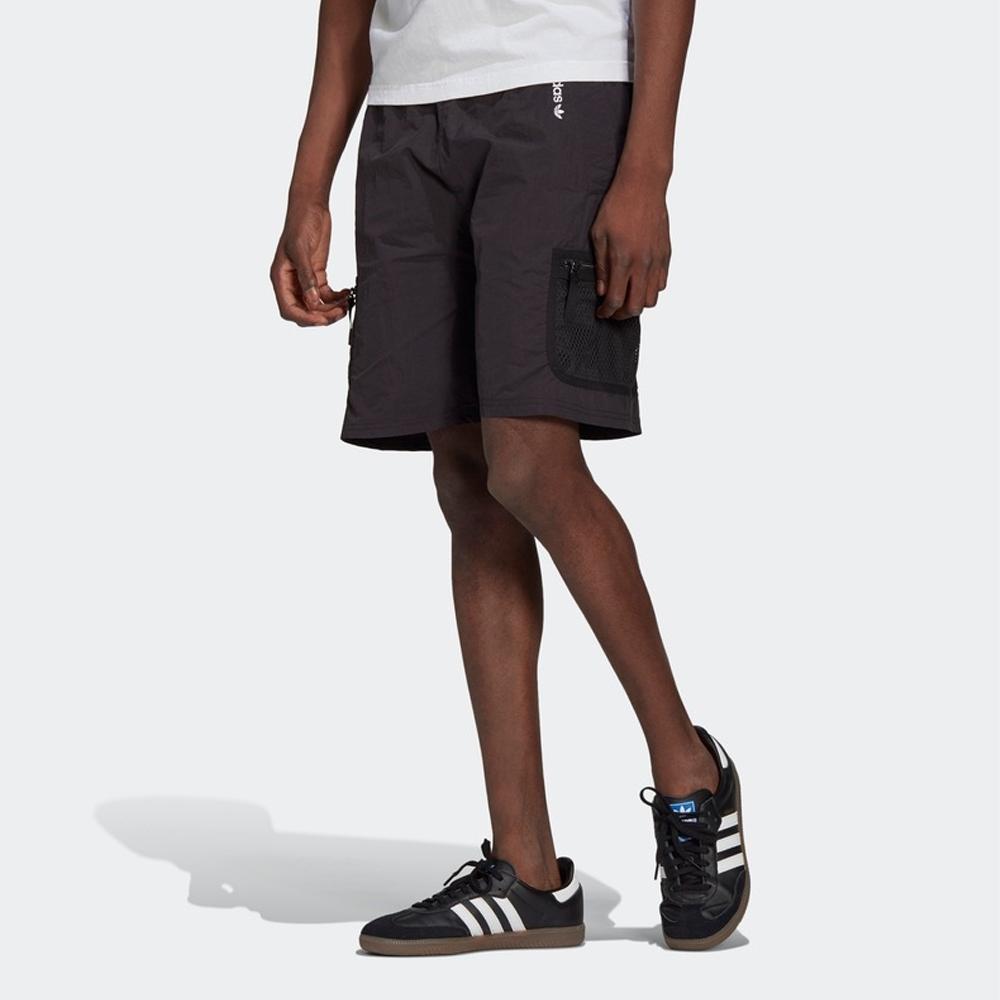 adidas Originals Men's Adventure Woven Cargo Shorts Black GN2341