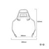 For BMW F800GS 2024-2026 GS800 800GS F 800 GS Motorcycle Rear Luggage Carrier Bracket Storage Box Support Stainless Steel Rack