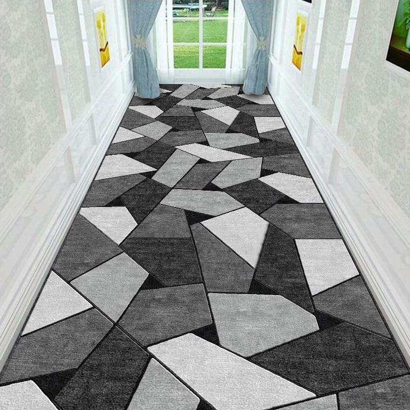 Washable Hallway Runner Rugs, Non-Slip Low-Pile Soft Kitchen Rug Runner Laundry Room Rug, Vintage Throw Entry Foyer Mat for Entrance Living Room