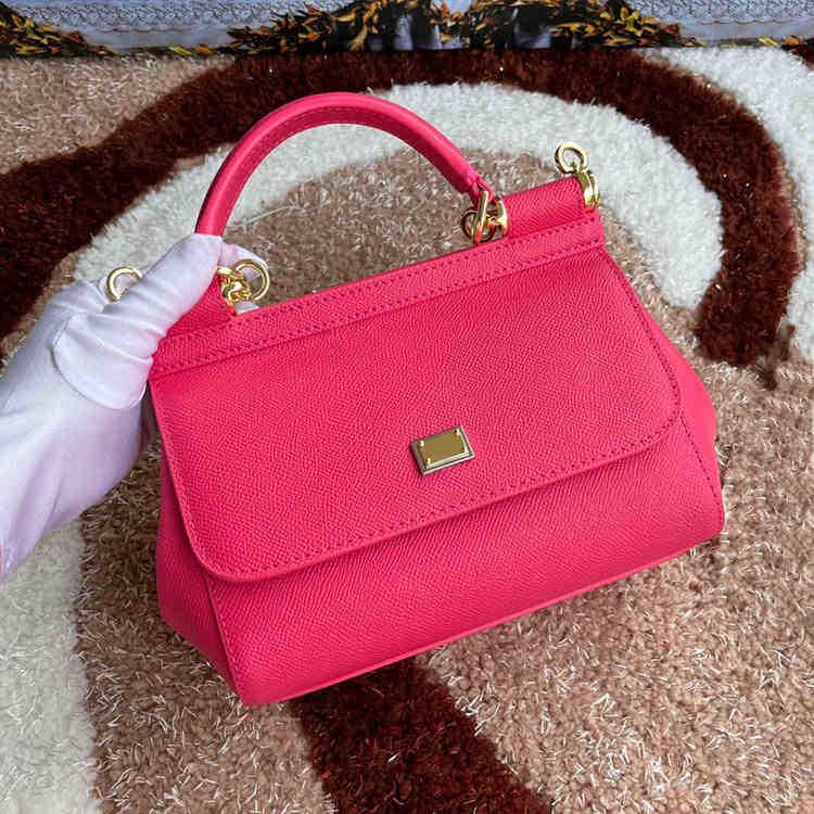 

2025 Высококлассная универсальная сумка на плечо и через плечо с принтом пальм Regular Packaging (Hardware No Logo) розы красного