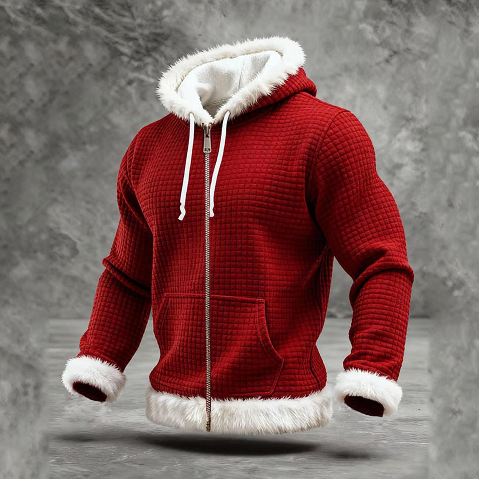 

Sweatshirts For Men Long Sleeve Casual Pullover Warm Winter L