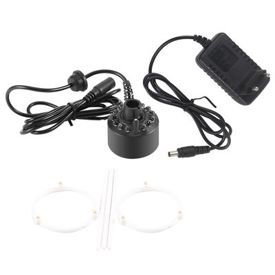 1 Stück 12LED Bunter Nebelmacher für Wasserbrunnenteich mit Netzteil