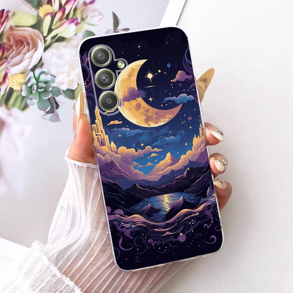 Für Samsung Galaxy A54 Coole Drachen-Tiger-Muster Handyhülle Für Samsung A54 5G SM-A546B Weiche Silikon-TPU-Hüllen