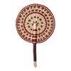 Vintage Seagrass Woven Fan Bohemian Summer Cooling Fan Decorative Handheld Fans  Home Decoration