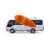 24V LED Side Turn Signal & Taillight: Yellow License Plate & Side Signal Light