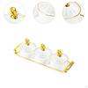 Dried Fruit Plate Candy Nuts Dish Snacks Wedding Decor Nordic Appetizer for