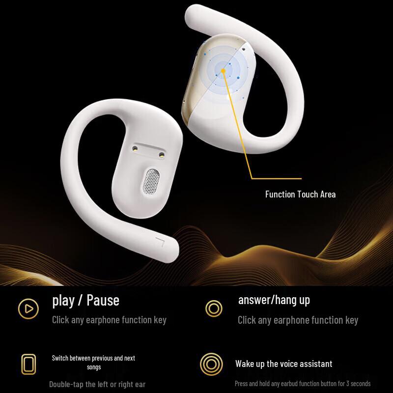 Lenovo EA430 Open-Ear Bone Conduction Sport Bluetooth Headset