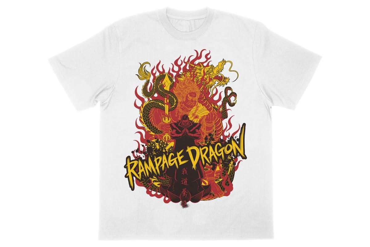 

New Japan Pro-Wrestling Shingo Takagi Fudo Ryu T-Shirt White XXL 6544103695