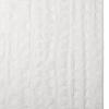 Voilage "Noa" motif rayures plissées tamisant 140 x 240 cm Atmosphera - Blanc -
