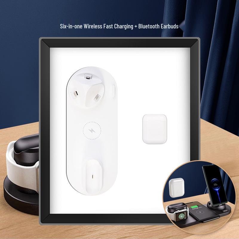 Wireless Charger Gift - Customizable Six-in-One for Company Events and Souvenirs