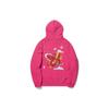 Li Ning Daily Prosperity Series Snowflake Totem Loose Pullover Hoodie Men Hoodies Tree-Plum-Red AWDU337-4