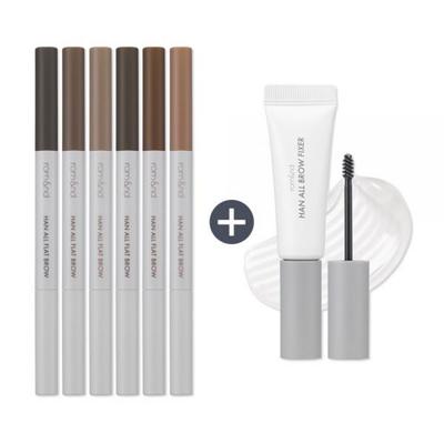 Rom& Hanall Flat/Sharp Brow Brow Fixer Set Brow SET, Sharp Brow W3 Mary Blondie_Hanall Brow Fixer, 1 Piece