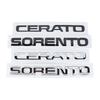Car Styling Metal For KIA CERATO SORENTO Logo Superior Quality Car Side Fender Emblem Rear Trunk Badge Decor Sticker