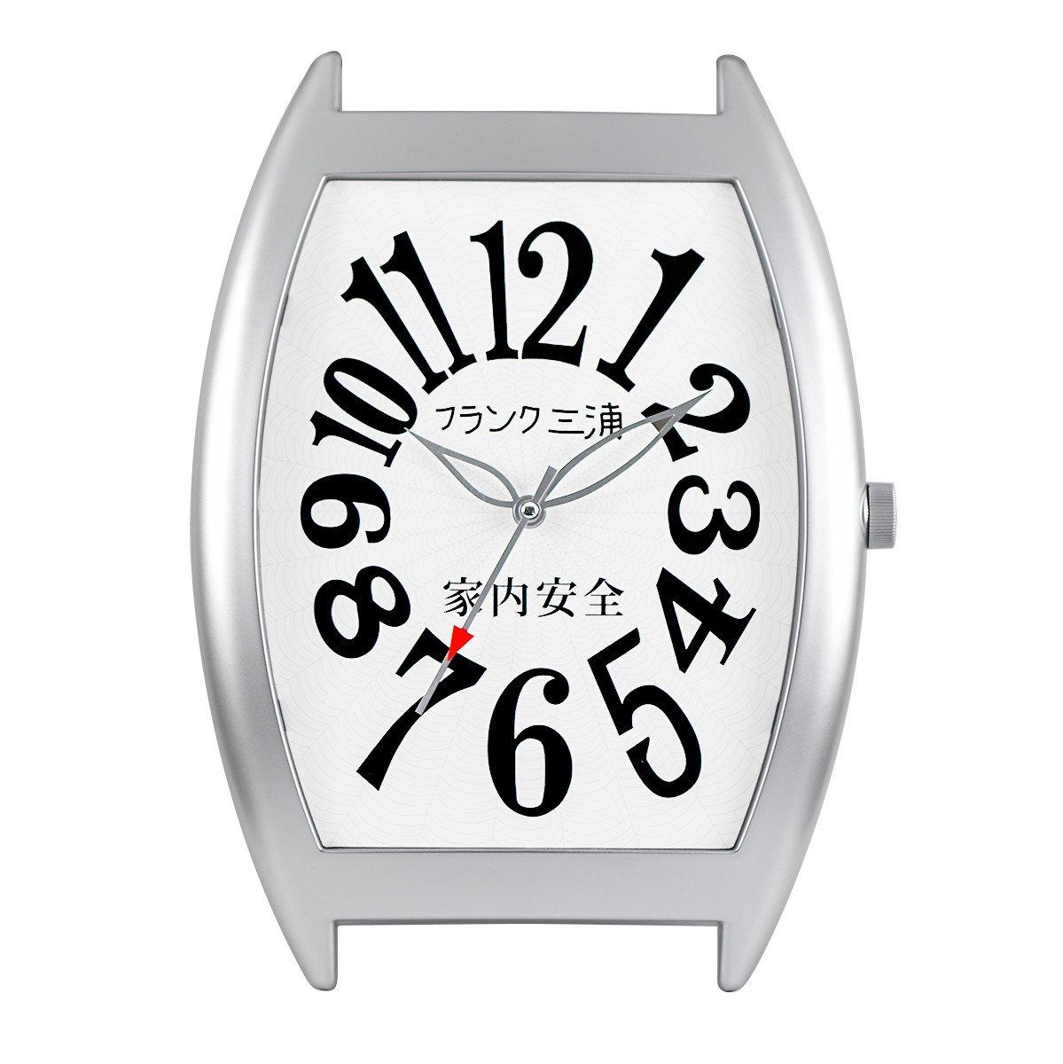 

Frank Miura Table Clock White W30cm x H43cm x Clock/Wall D5.5cm FM08K-W