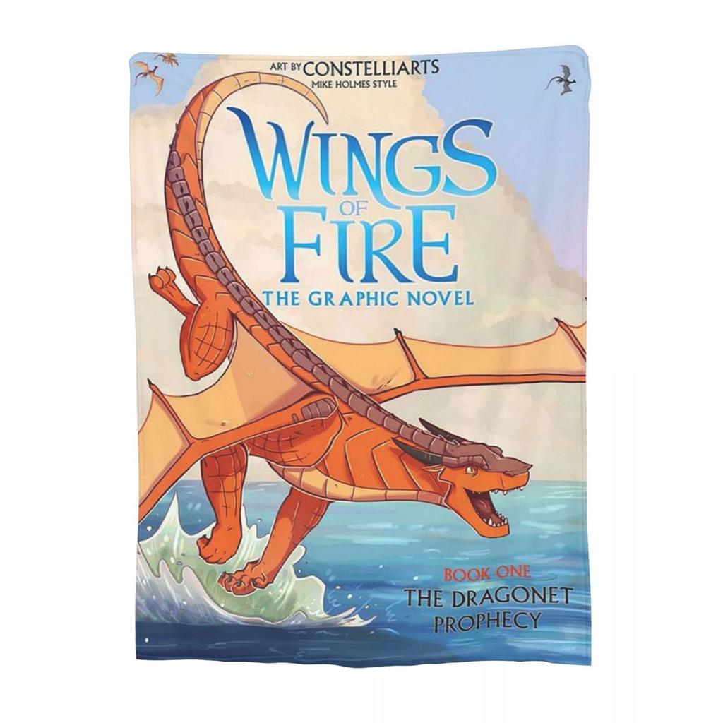 Wing Of Fire All Dragon Blankets Soft Warm Flannel Throw Blanket Bedspread for Bed Living room Picnic Travel Home Couch